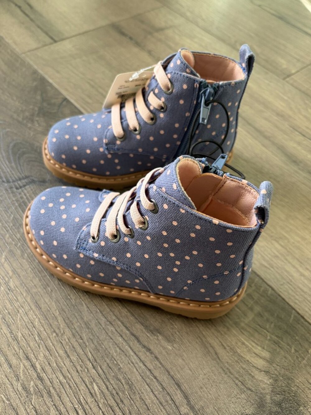 Thereabouts Toddler Girls Lil Reese Flat Heel Combat Boots - Picture 3 of 5
